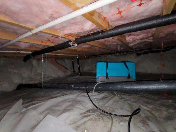 Crawl Space Water Remediation in Nokomis